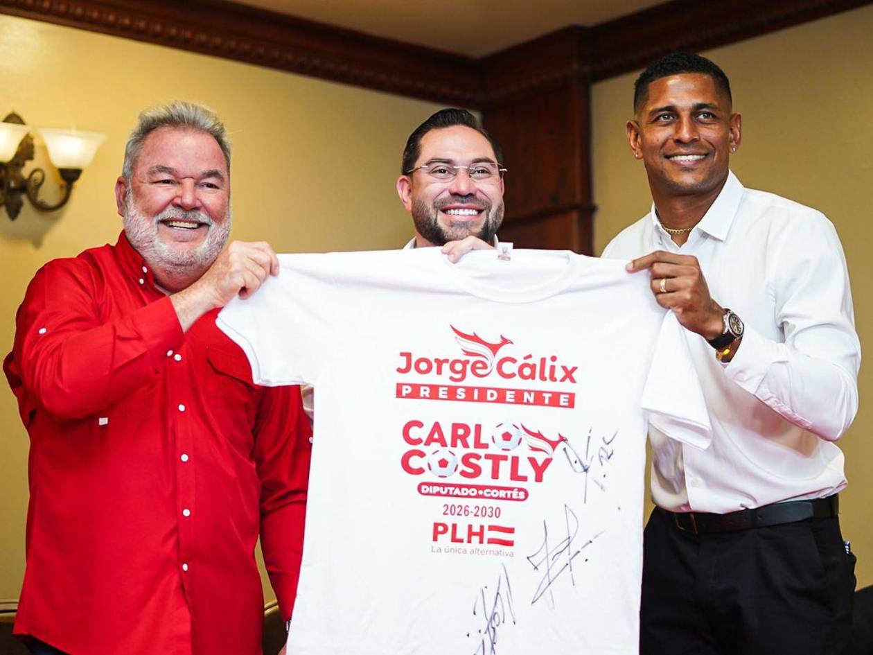 Carlo Costly es presentado como precandidato a diputado en apoyo a Jorge Cálix