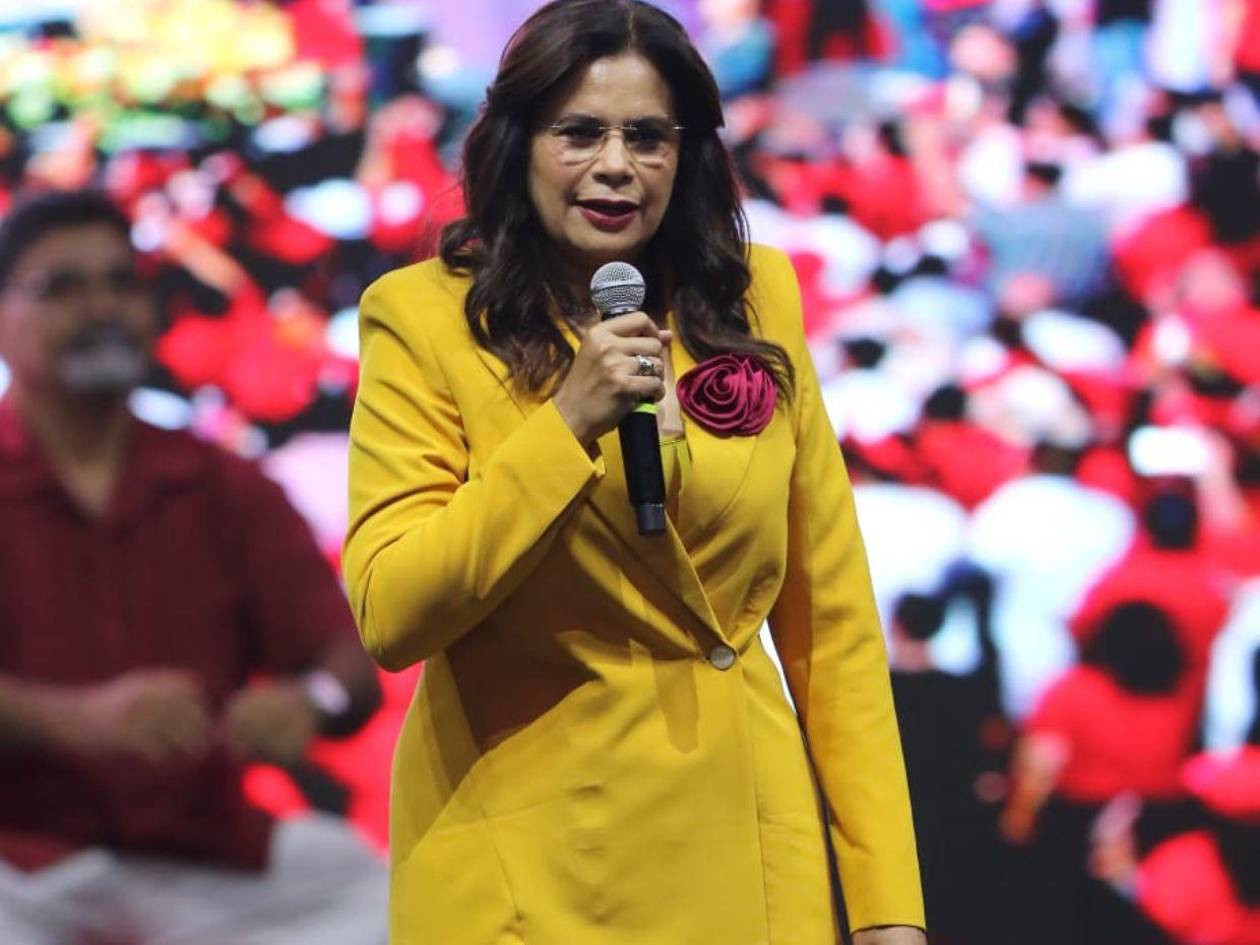 Rixi Moncada en asamblea de Libre: Jamás nos arrodillaremos ante la élite económica de este país