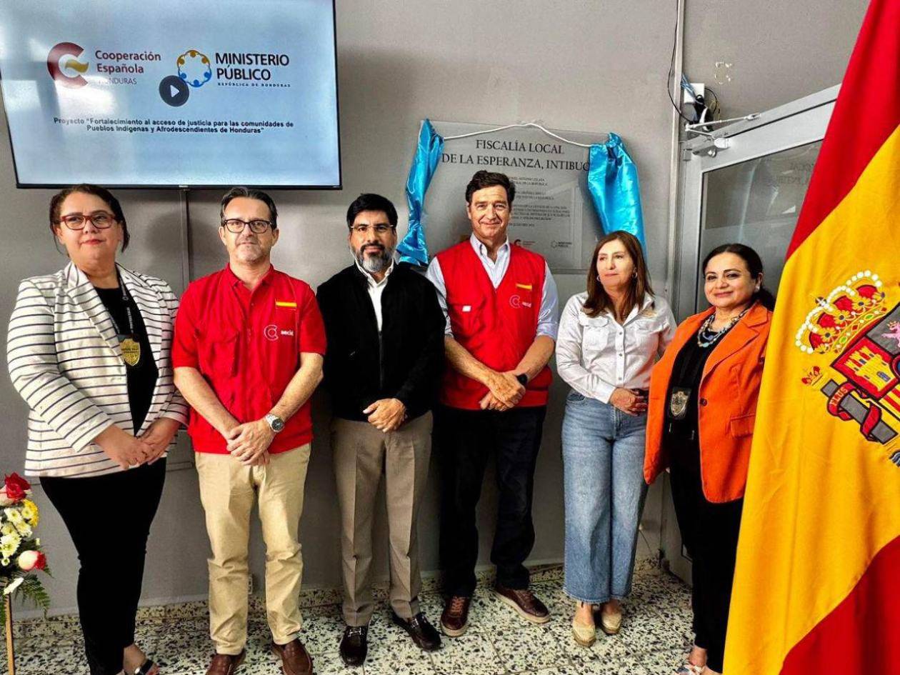 Honduras inaugura nueva sede de la Fiscalía de Etnias con apoyo de la AECID