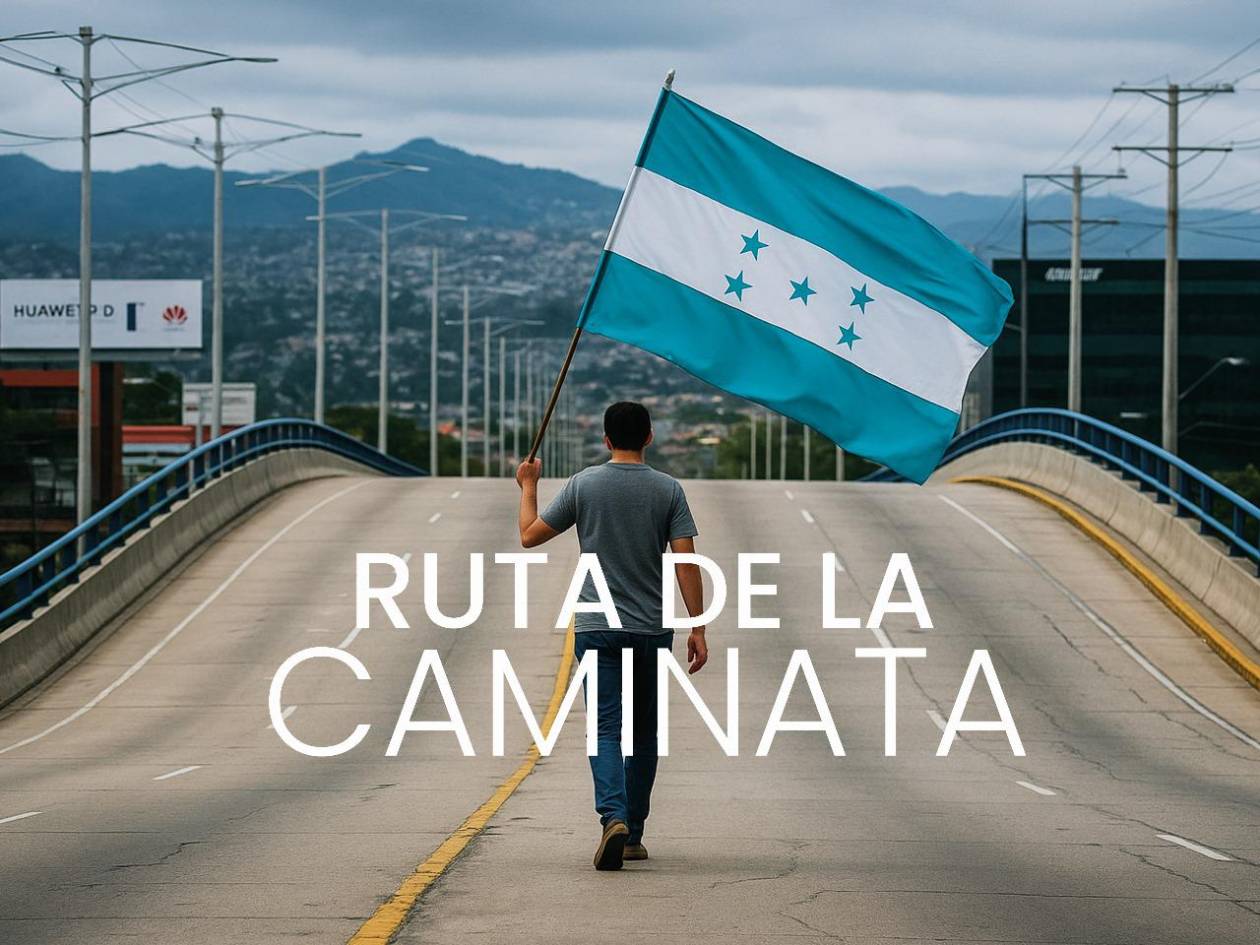 Así será la ruta de la caminata de las iglesias en Tegucigalpa y otras ciudades
