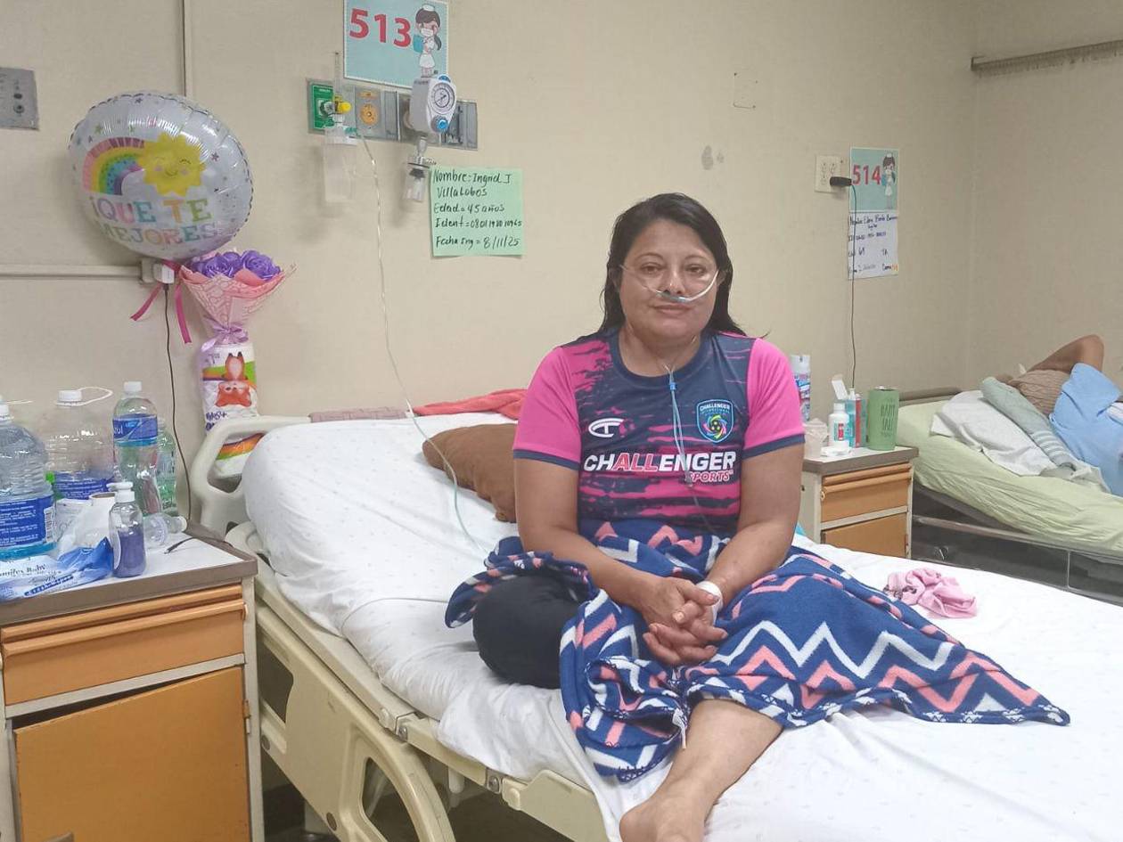 Ingrid Villalobos, la exbombera que lucha contra un tumor maligno y necesita apoyo