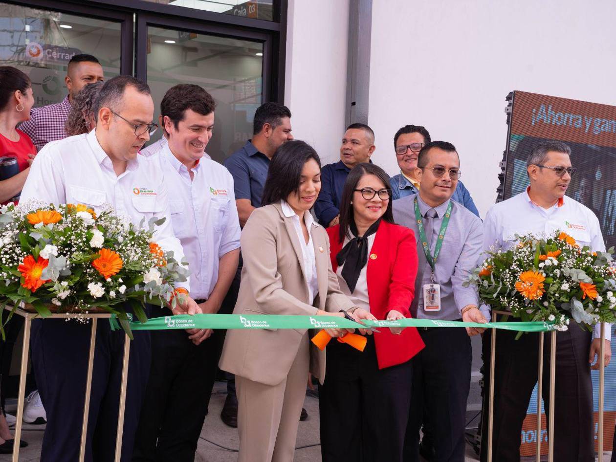 Banco de Occidente inaugura agencia en el Mercado Zonal Belén, Comayagüela