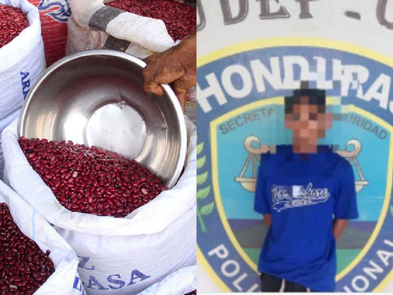 Por un quintal de frijoles, hombre mató a su patrón en Talanga: lo atacó con un machete