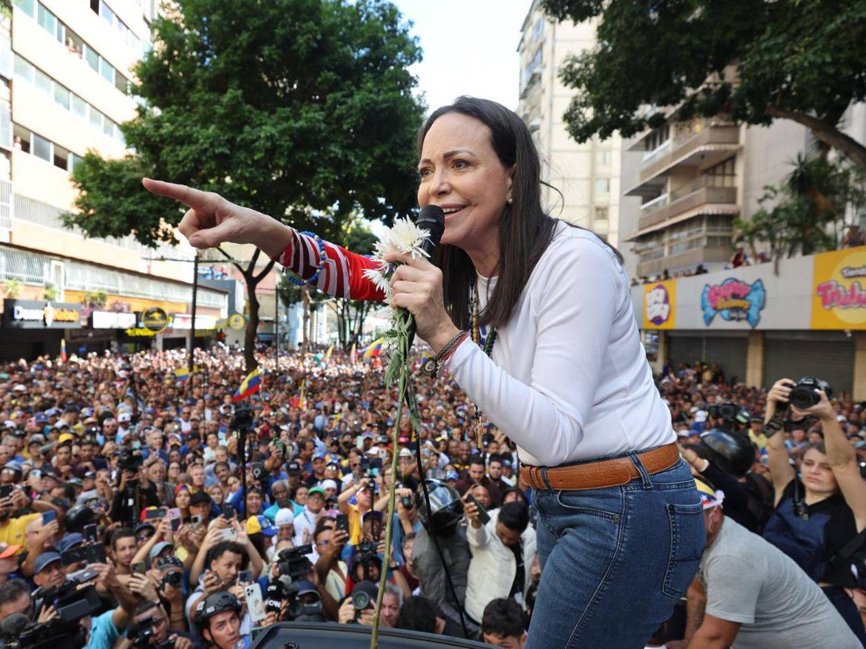 Reacción de María Corina Machado al enterarse del Nobel de la Paz: Dios mío... no tengo palabras