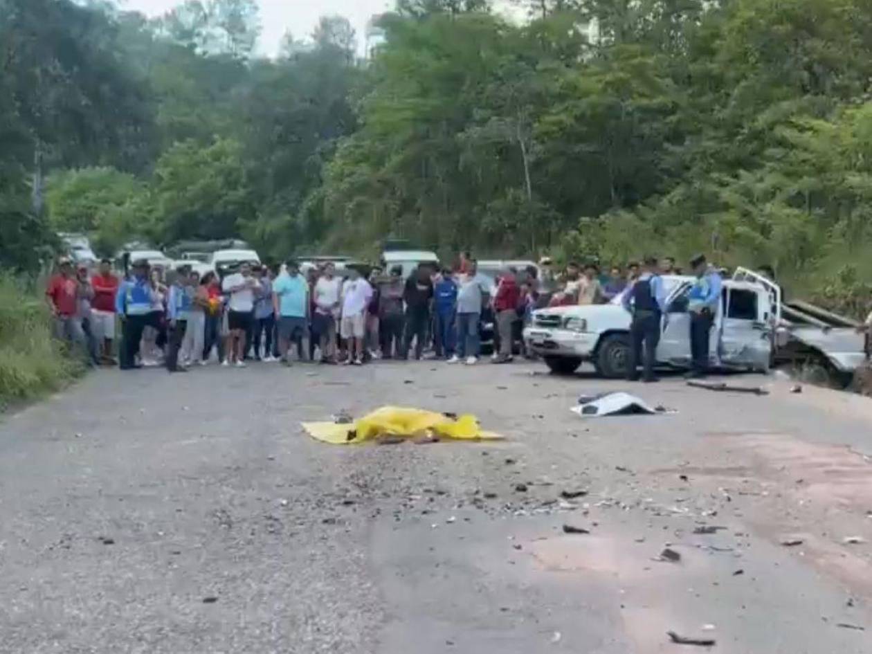 Dos menores mueren en choque mientras volvían de un retiro espiritual en Santa Bárbara