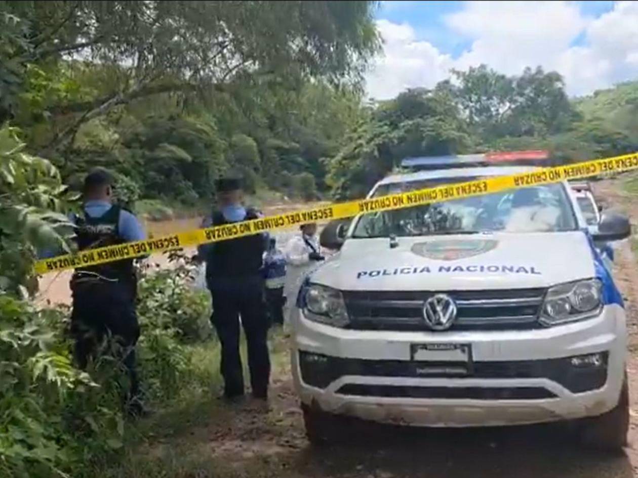 Hallan cadáver en estado de descomposición en el río Choluteca