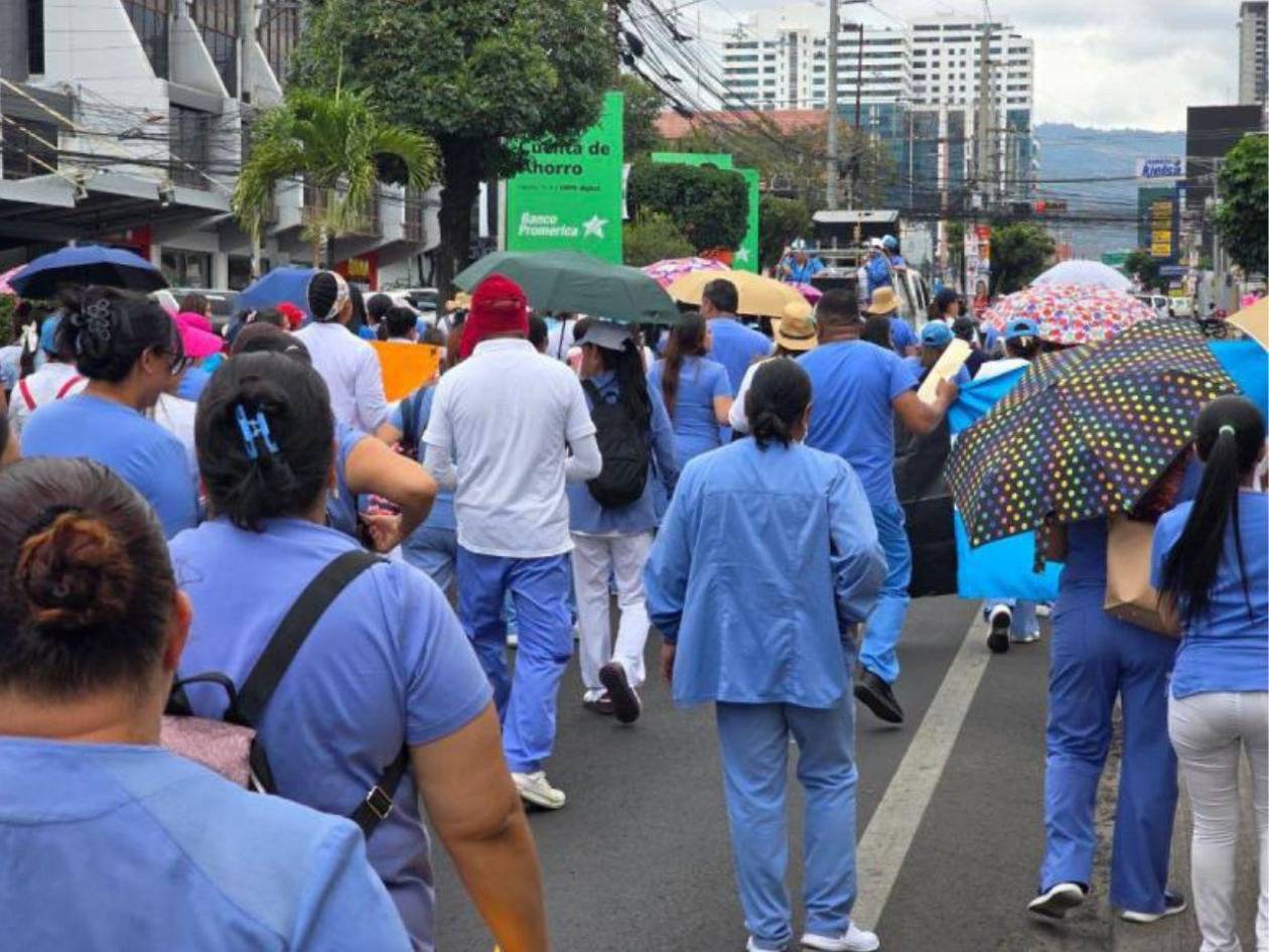 ¡Protestas! Enfermeras regresan a las calles en exigencia del cumplimiento de acuerdos