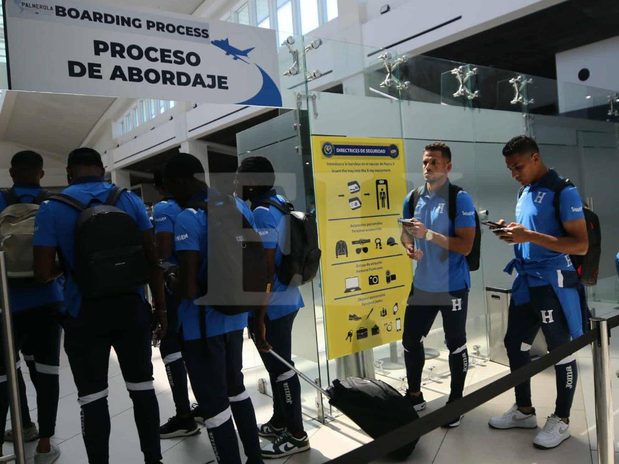 Selección de Honduras sale rumbo a Curazao con el objetivo de ganarle a Haití