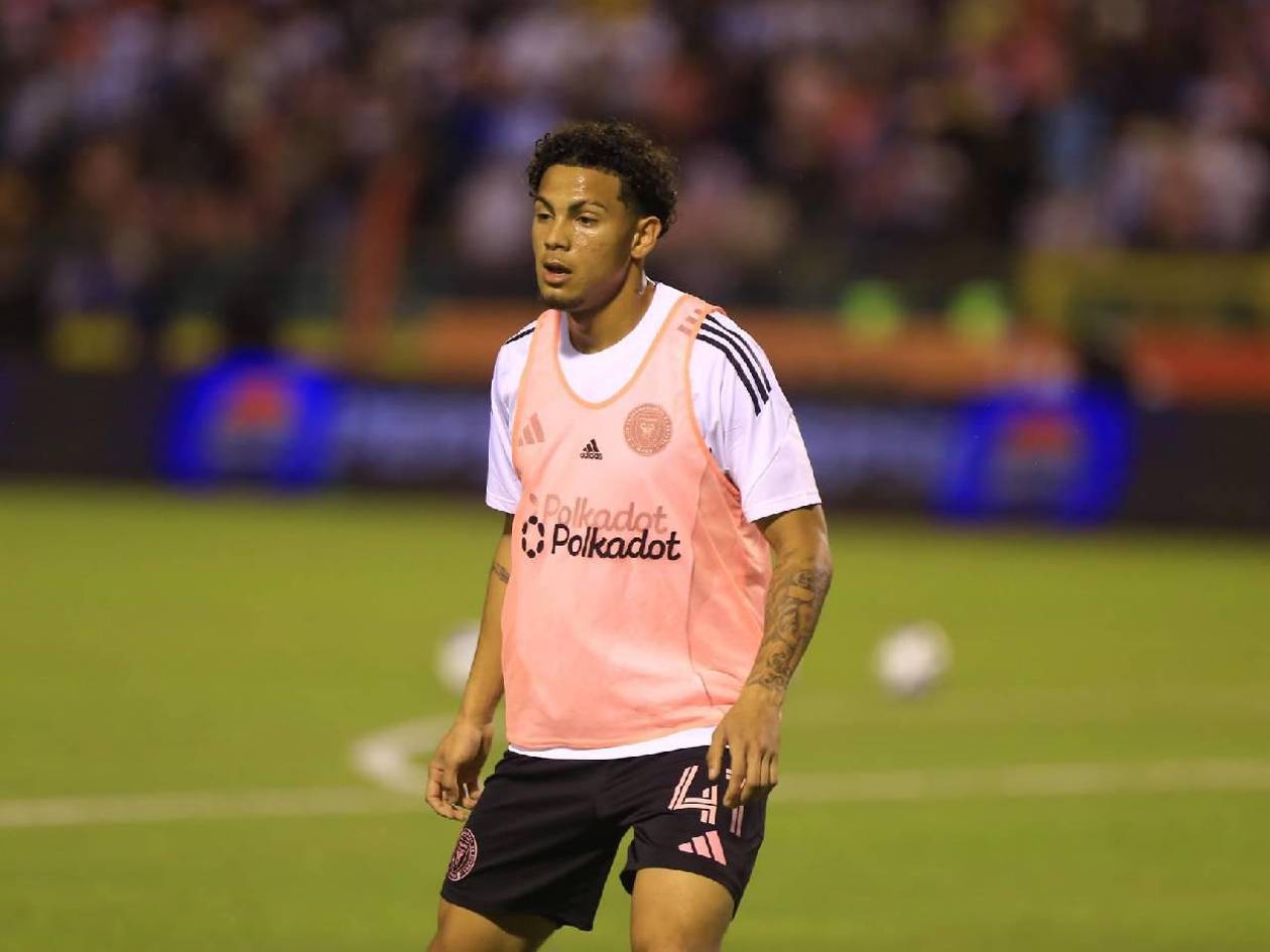 David Ruiz sale lesionado con Inter Miami y es posible baja para la Selección de Honduras