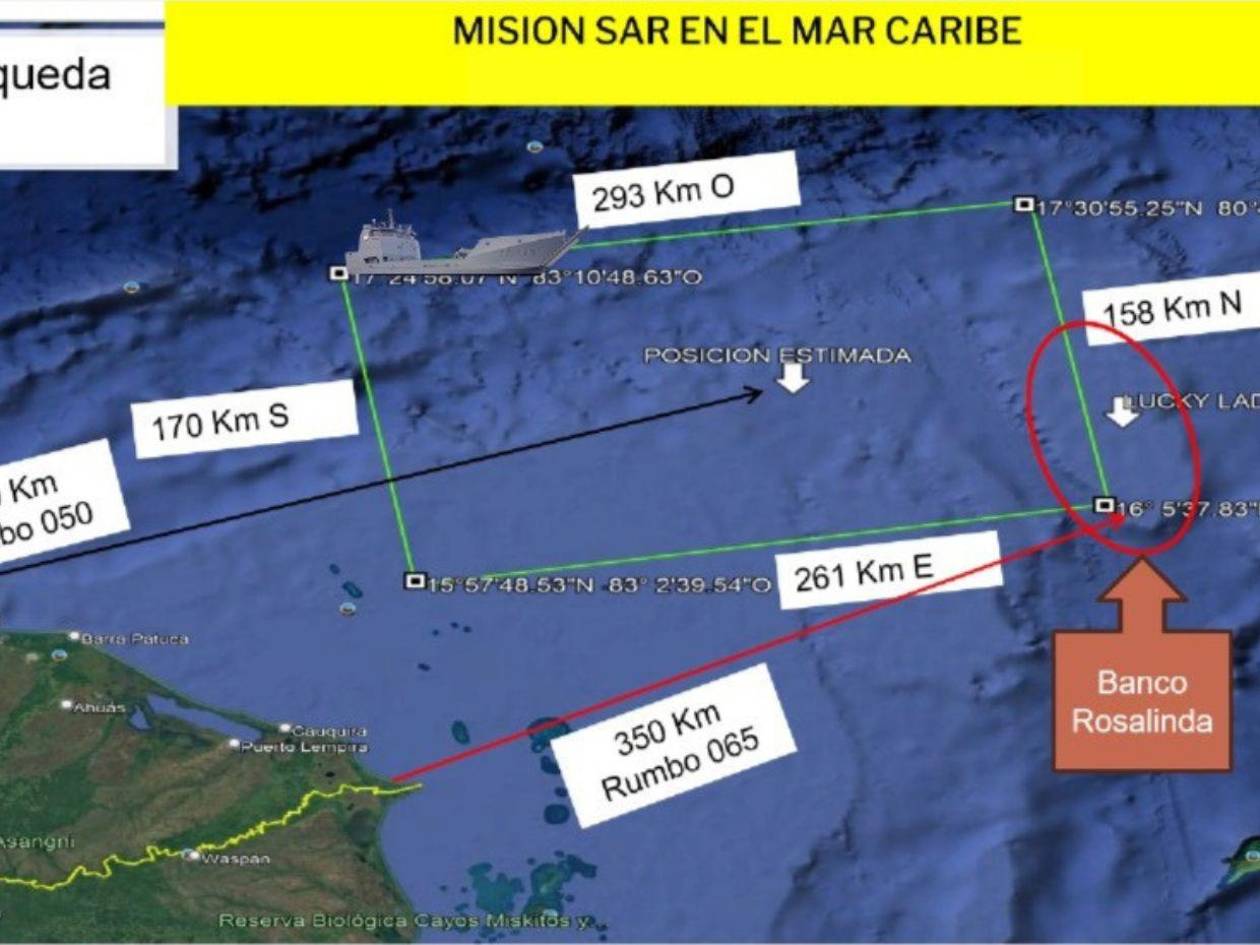 Se intensifica búsqueda de 18 pescadores desaparecidos en el Caribe