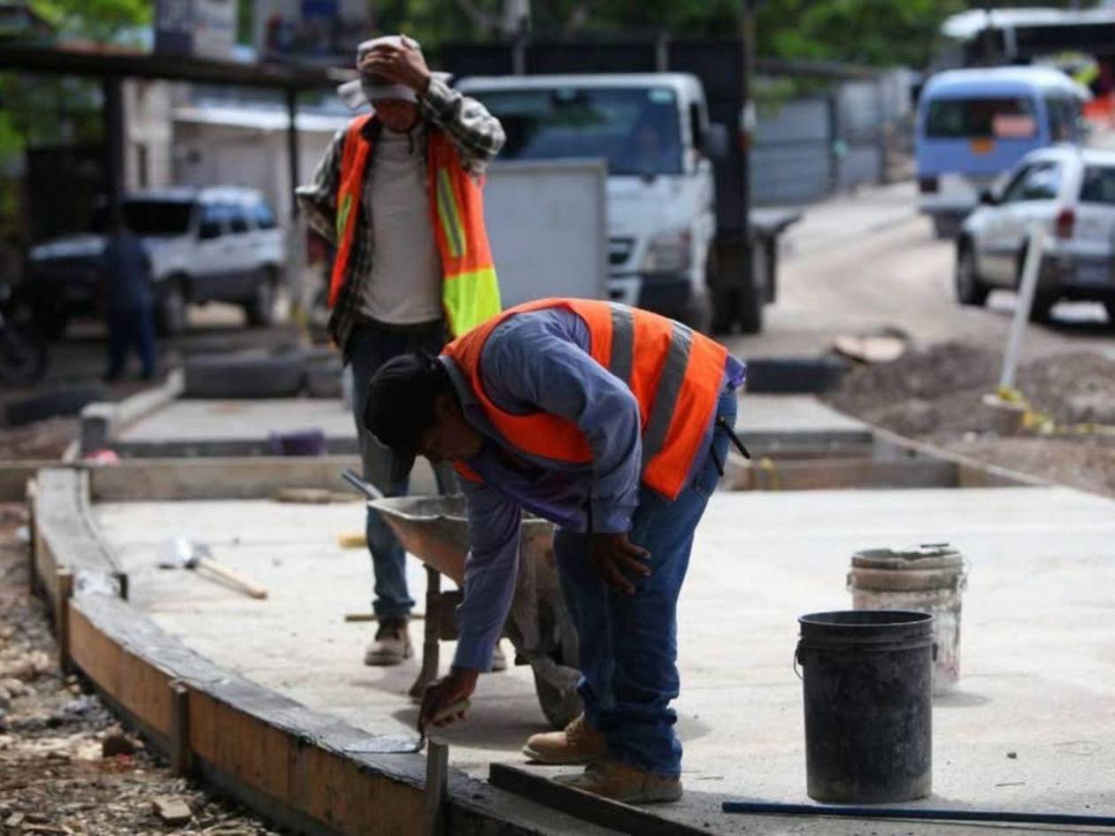 Siete puntos de la capital continúan en rehabilitación vial