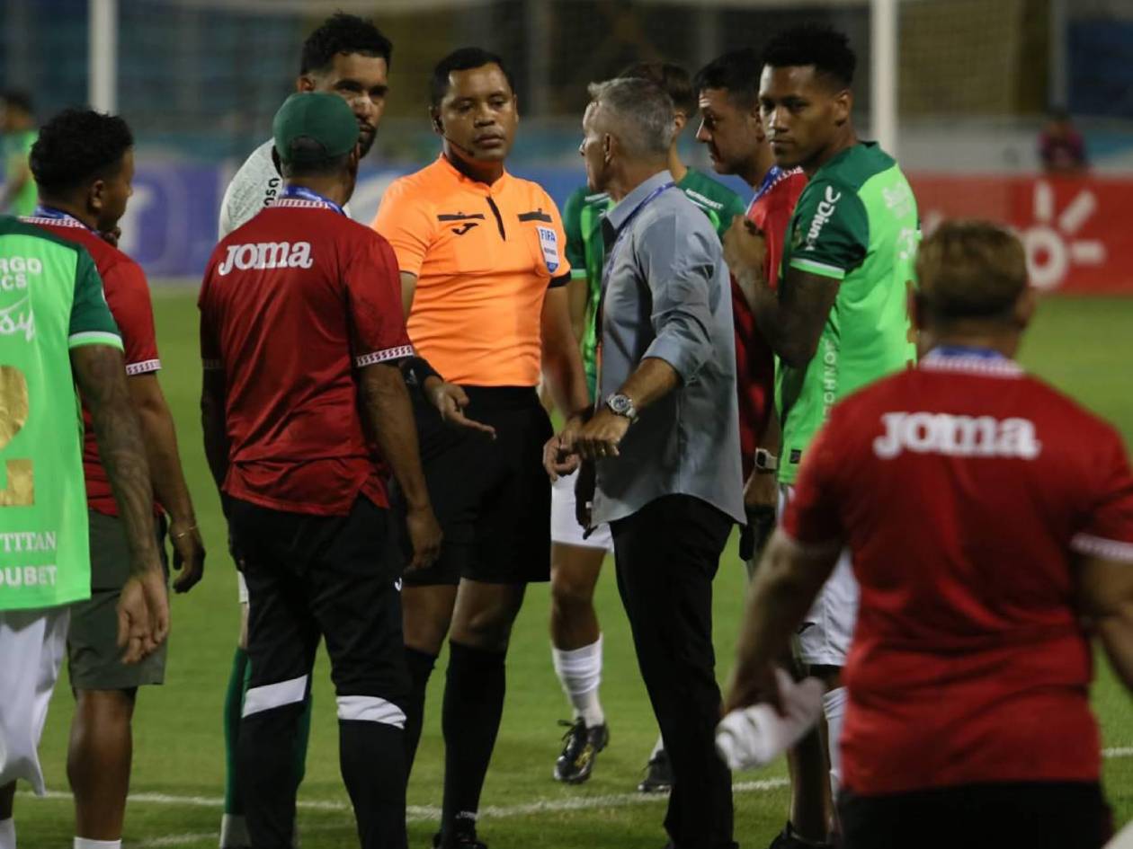 Comisión de Disciplina no perdona y castiga a árbitros por error en juego de Motagua-Marathón
