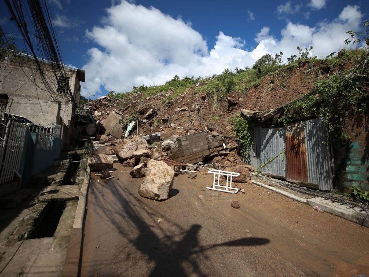 Extienden alerta roja en el Distrito Central por lluvias y saturación de suelos