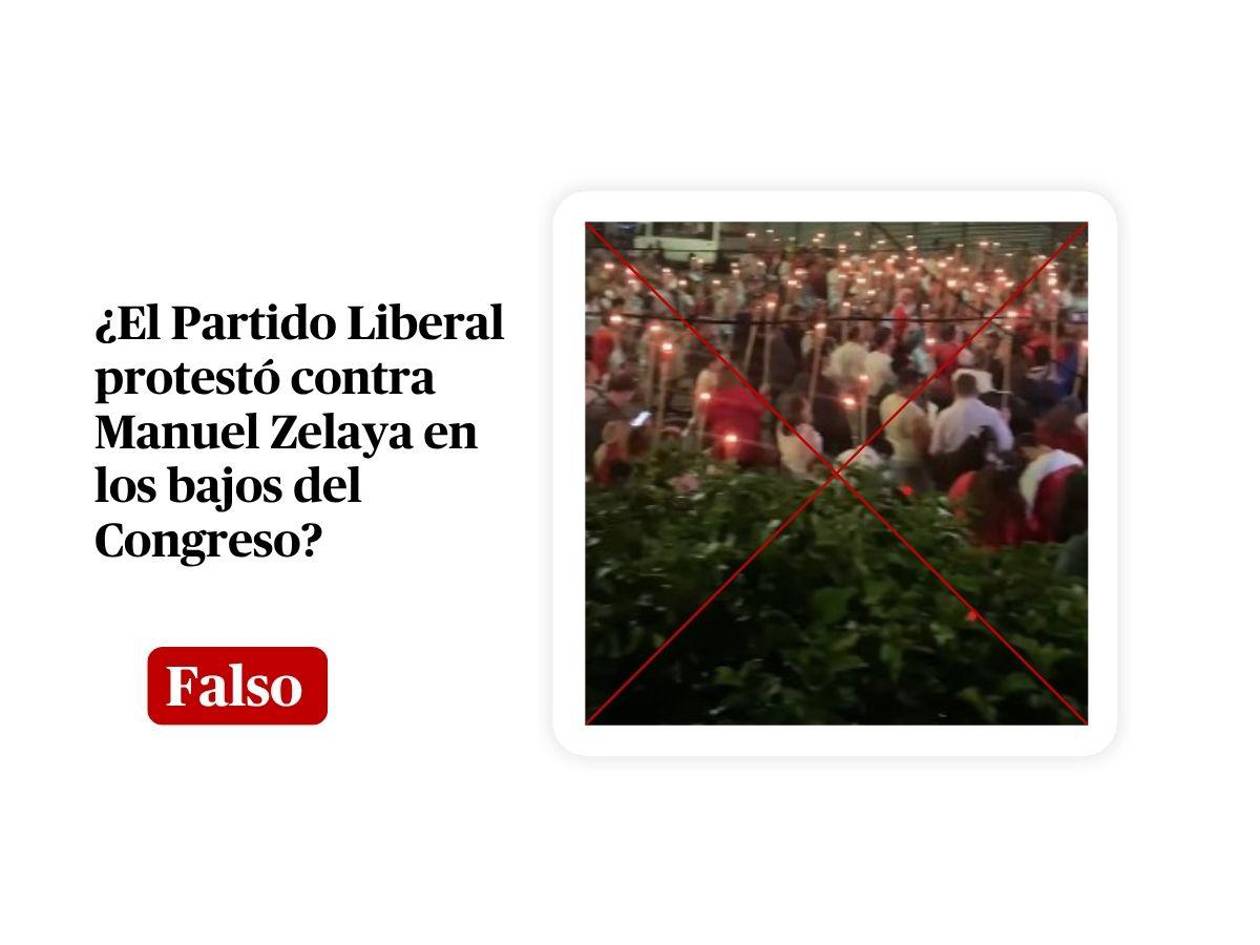 Liberales oraron por Honduras, no por salida de Manuel Zelaya