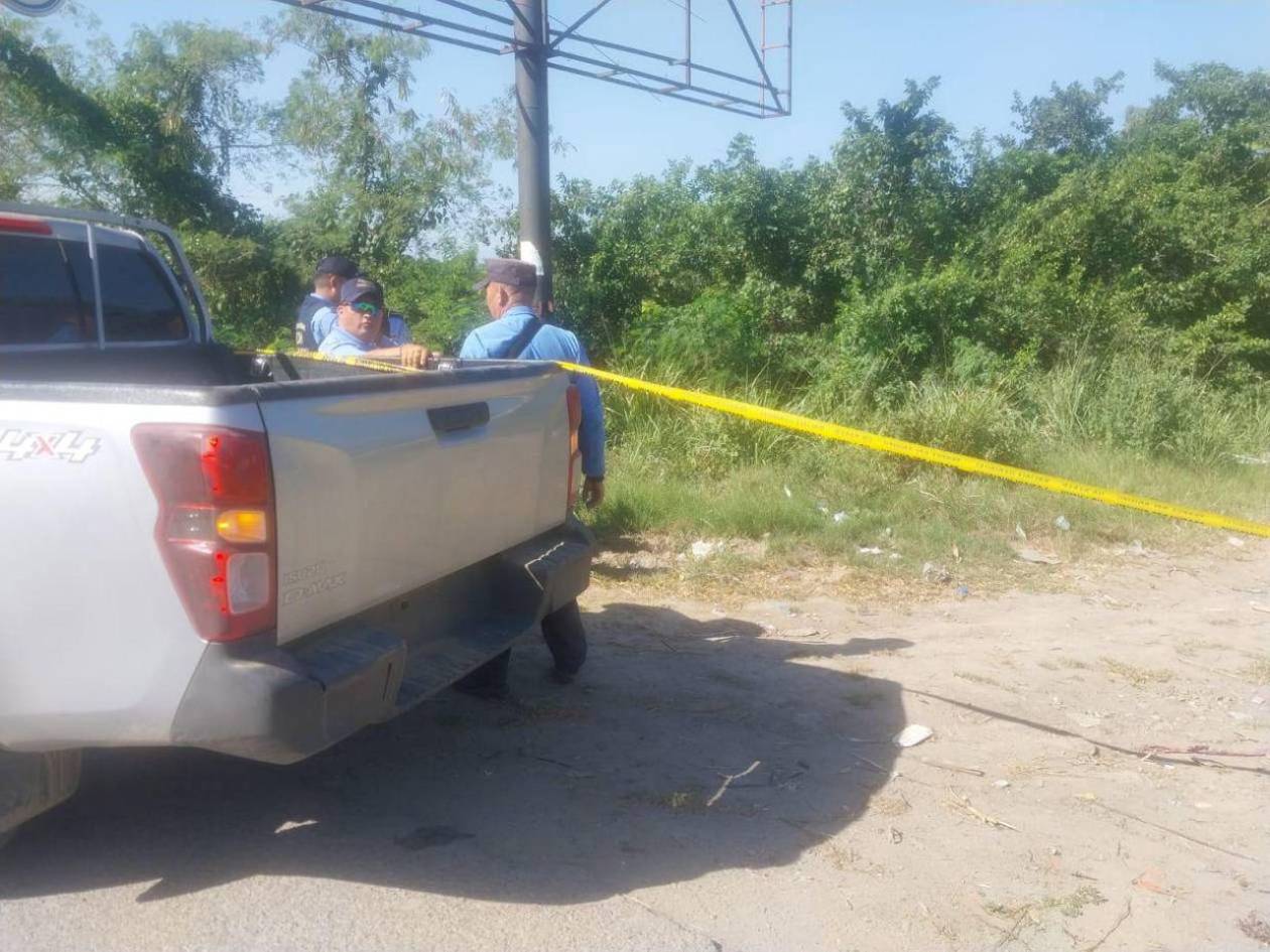 Estrangulada y semidesnuda encuentran a una mujer en La Lima, Cortés