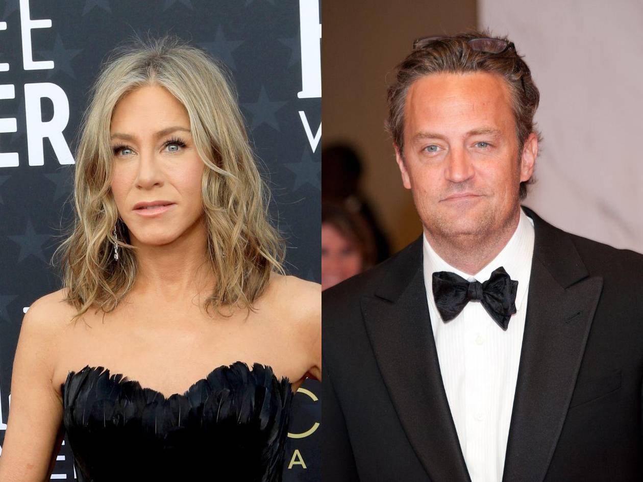 Jennifer Aniston estuvo de luto por Matthew Perry antes de su muerte