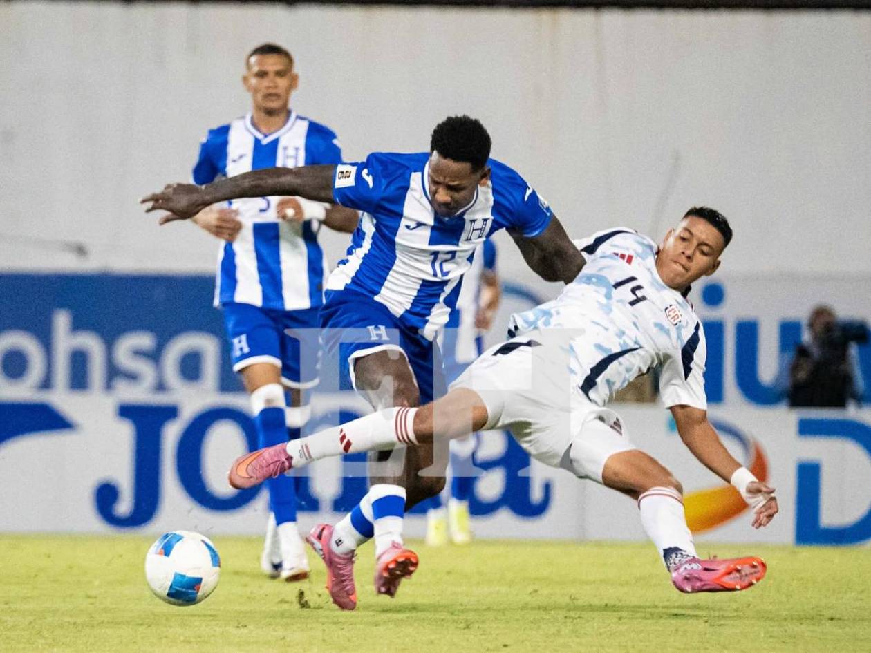 Honduras complica su camino en la eliminatoria al no poder ante Costa Rica en el Morazán