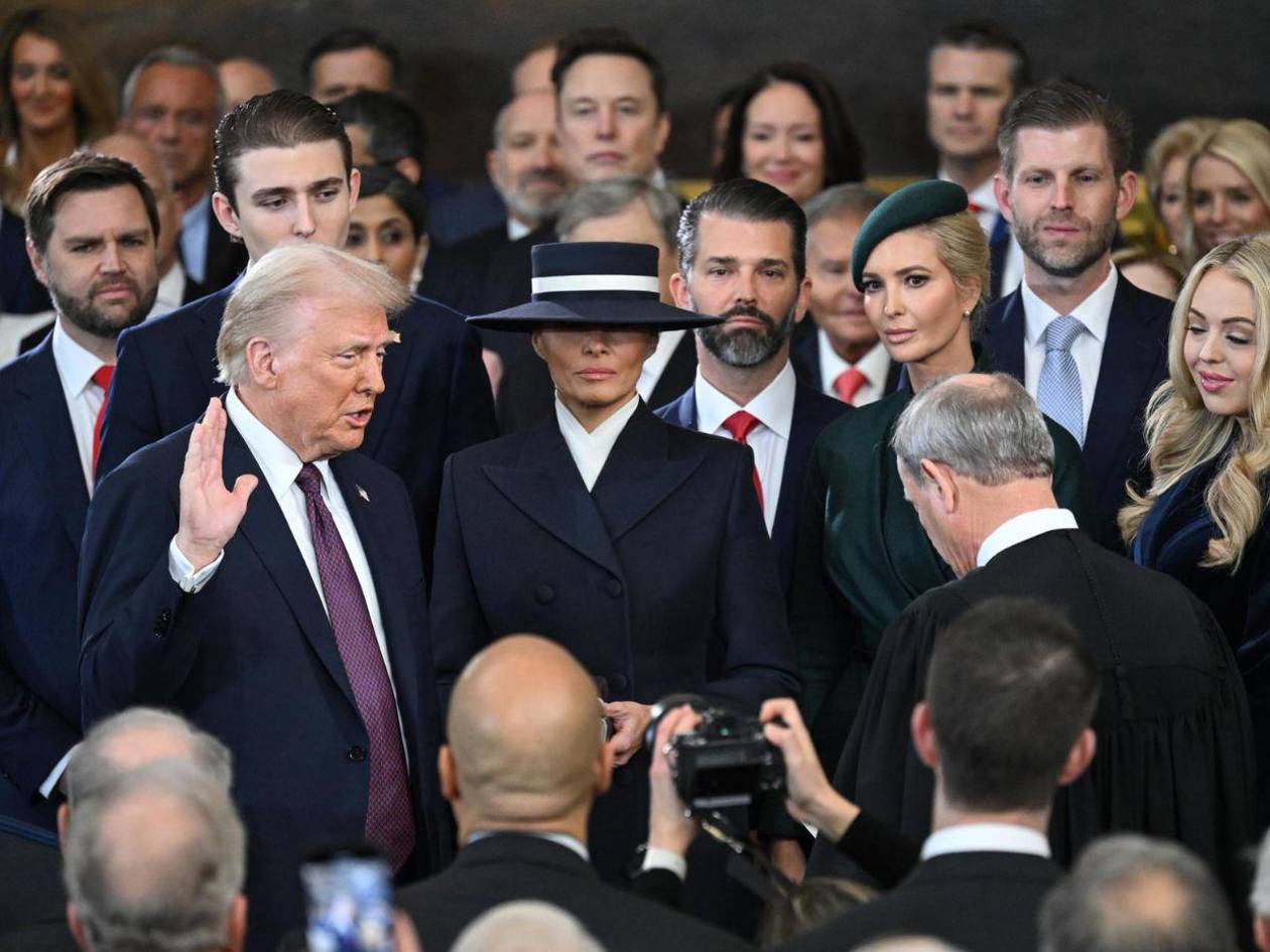 Donald Trump es juramentado como el 47º presidente de Estados Unidos