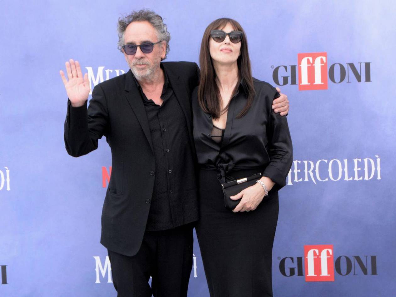 Monica Bellucci habla de su ruptura con Tim Burton