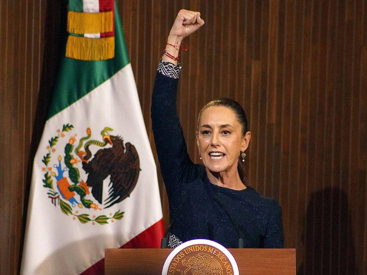 Sheinbaum afirma que no permitirá que “pisoteen” a México ante amenazas de EE UU