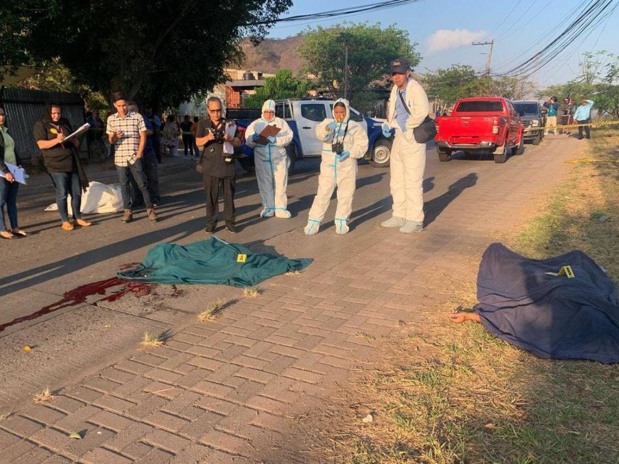 Identifican a jóvenes hallados sin vida en la colonia El Sitio de Tegucigalpa