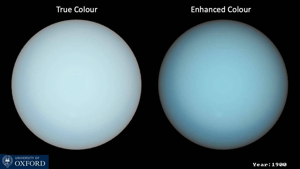 $!Imágenes de Urano justo antes del solsticio de verano austral, cuando su polo sur apunta casi directamente al Sol.