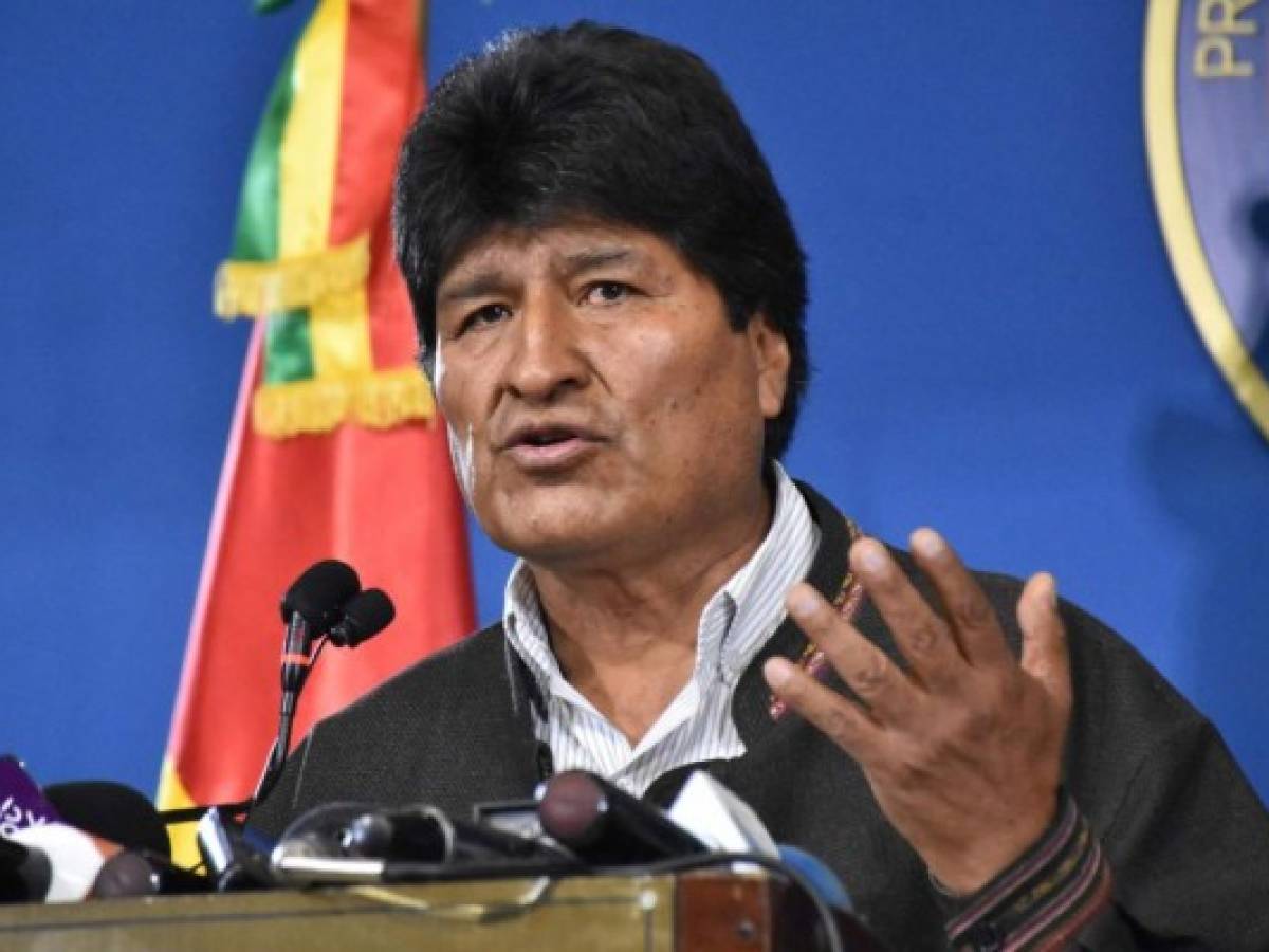 Evo Morales arremete contra misión electoral de la OEA tras renunciar