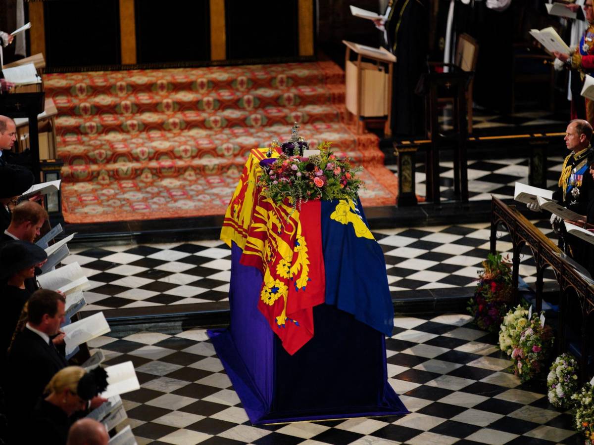 Foto: Así es la tumba de la reina Isabel II