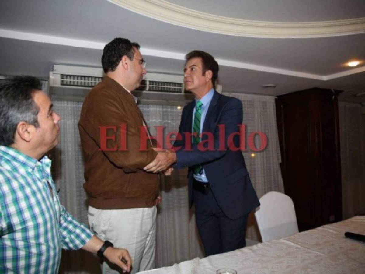Nasralla y Luis Zelaya sostienen victoria de la Alianza de Oposición, según propios cómputos