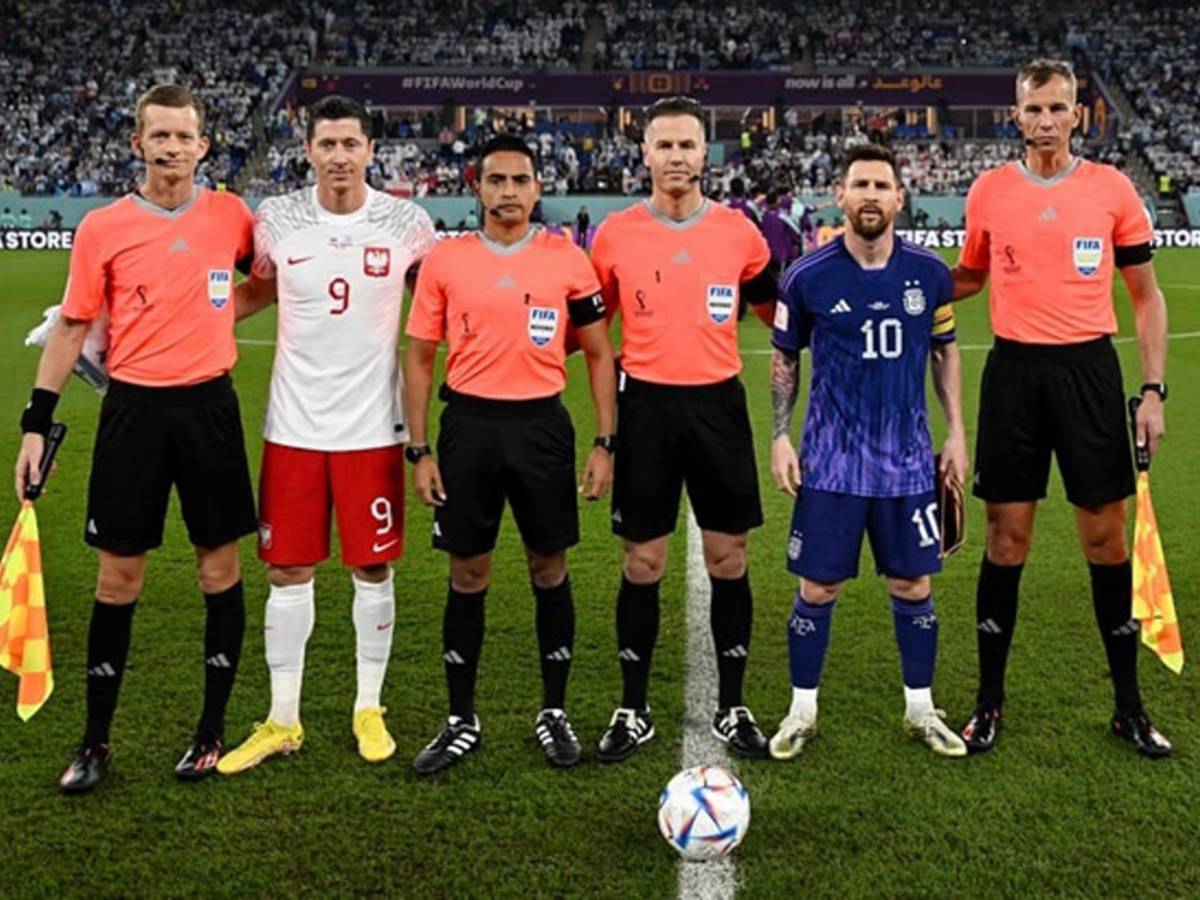 Said Martínez, el árbitro hondureño que cumplió su sueño en Qatar 2022 Said Martínez, el árbitro hondureño que cumplió su sueño en Qatar 2022