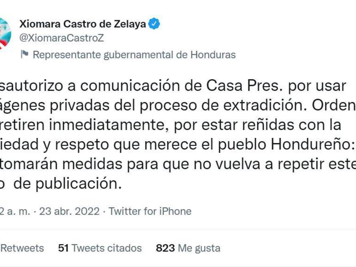 Presidenta Xiomara Castro anuncia medidas tras divulgar imágenes inéditas de la extradición de JOH