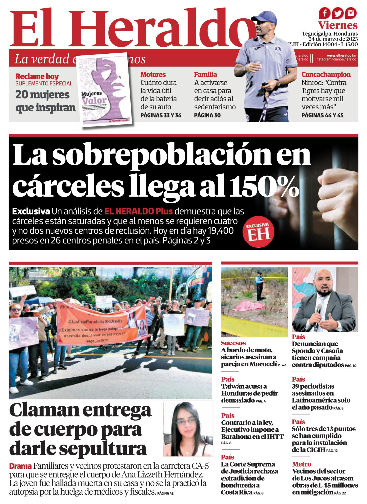 La sobrepoblación en cárceles llega al 150%