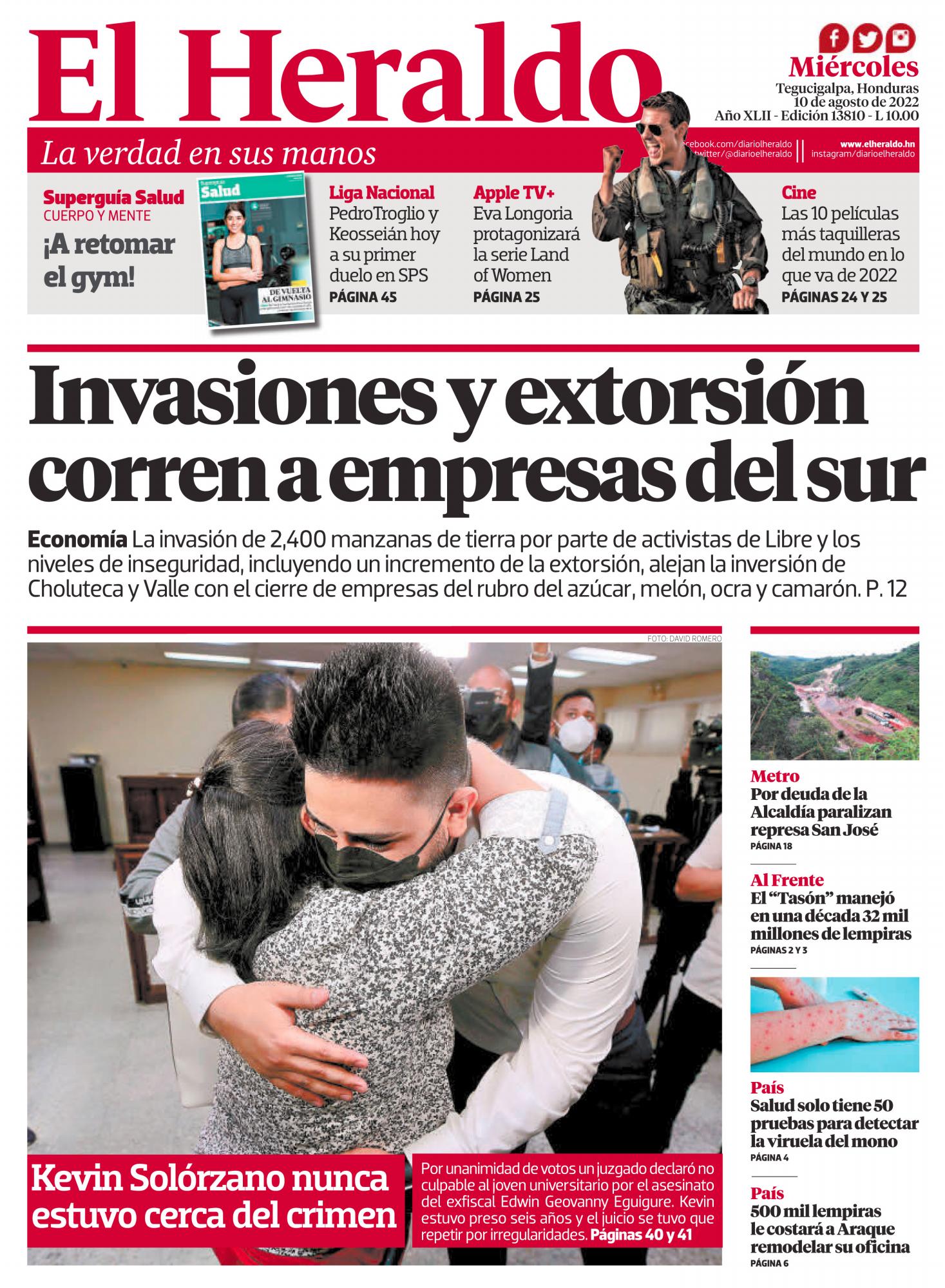 Invasiones y extorsión corren a empresas del sur