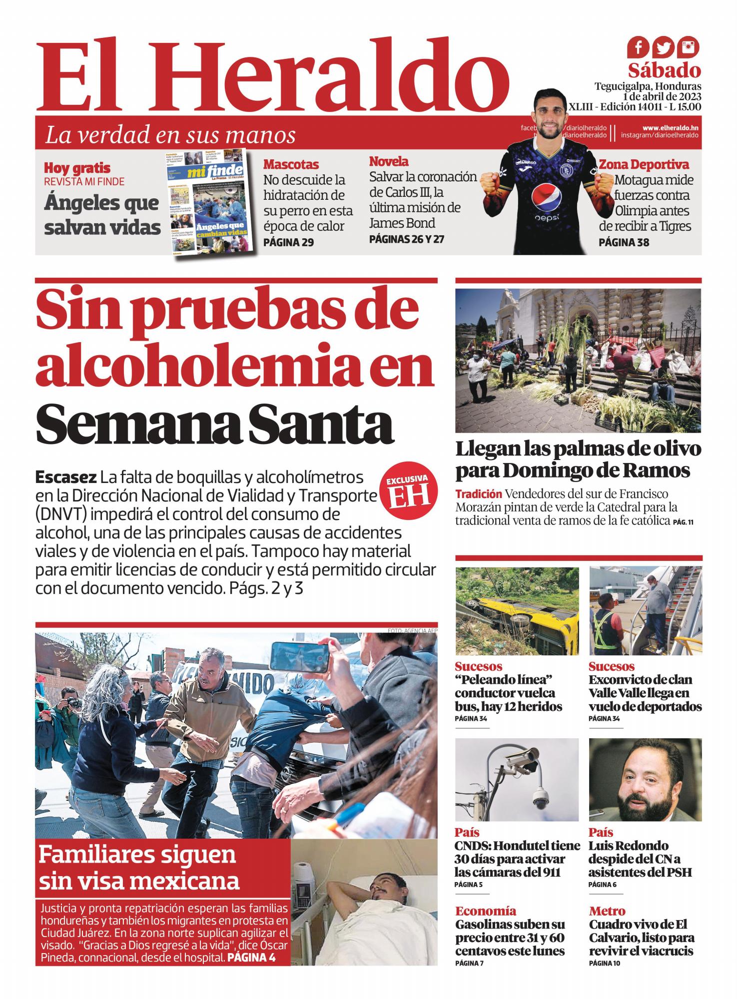 Sin pruebas de alcoholemia en Semana Santa