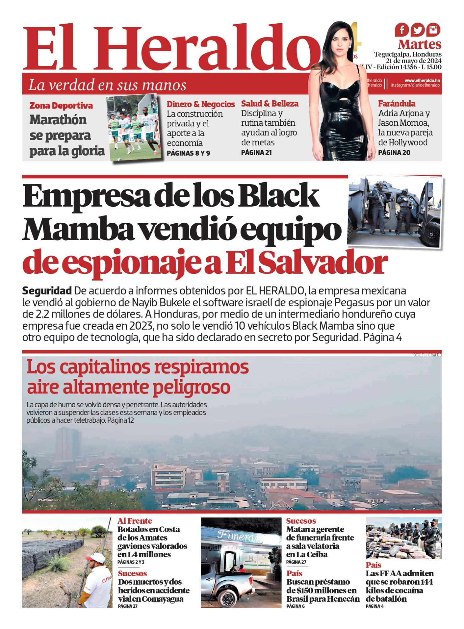 Empresa de los Black Mamba vendió equipo de espionaje a El Salvador