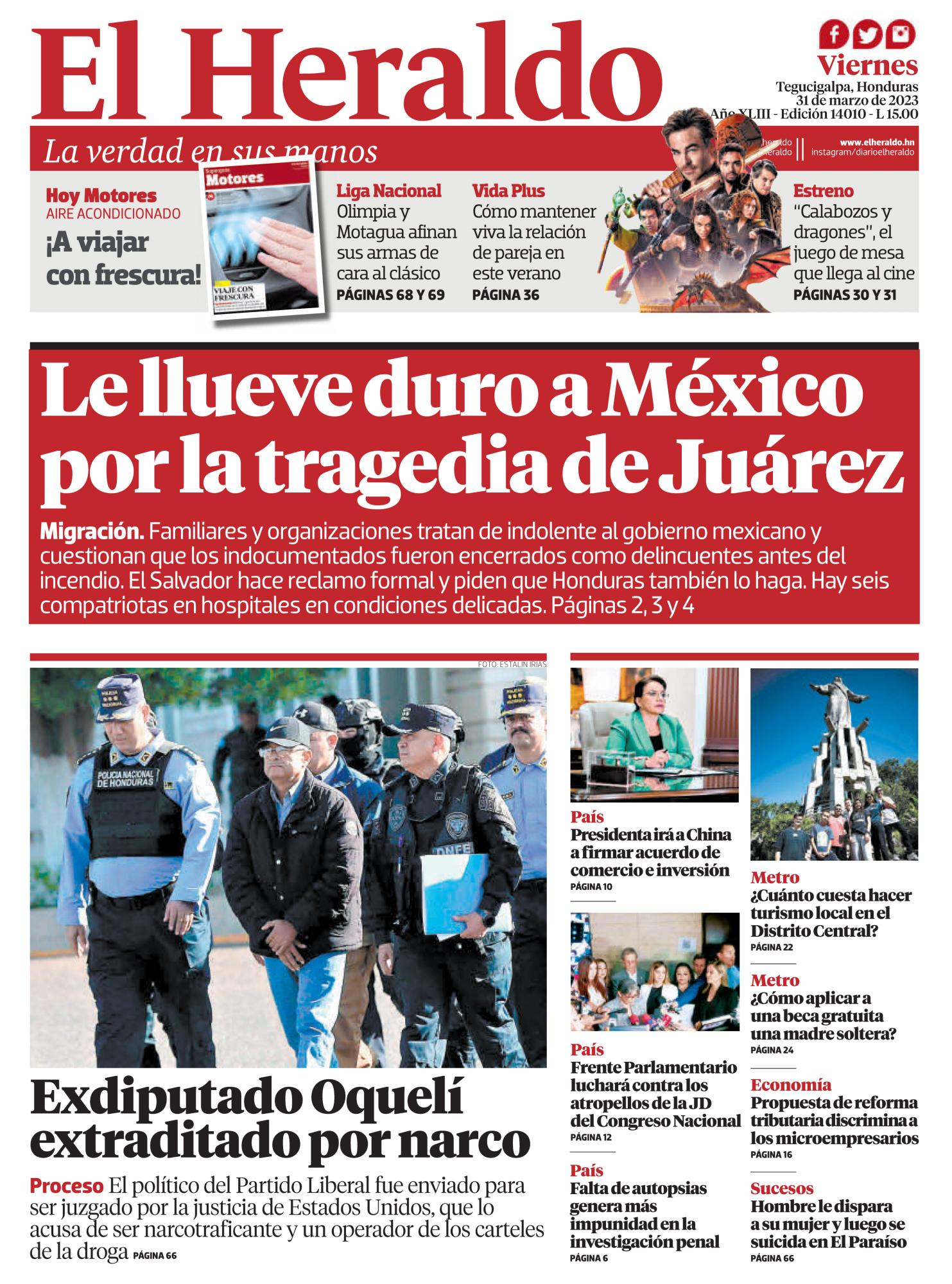 Le llueve duro a México por la tragedia de Juárez