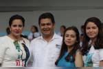 La familia del expresidente Juan Orlando Hernández se mantiene al tanto de lo acontece en cada una de las audiencias del exmandatario.