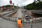 El puente a desnivel de la colonia Kennedy es una de las obras que recientemente se concluyó en la gestión de la Alcaldía Municipal del Distrito Central.