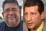 Los testigos que la defensa de JOH presentaría son Leonel Espinoza (izquierda) y Carlos Romero (derecha).