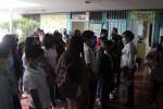 Los alumnos de séptimo grado del Instituto Milla Selva llegaron el miércoles para recibir una charla de inducción.