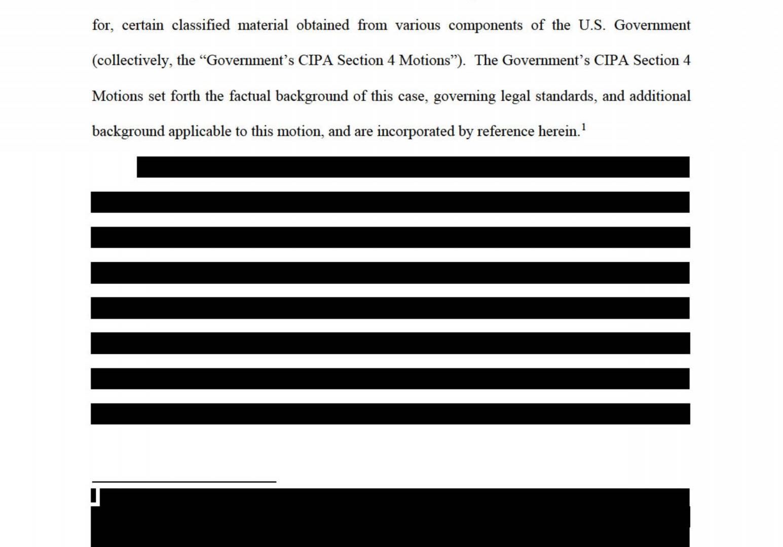 $!JOH insiste en presentar pruebas clasificadas en el juicio