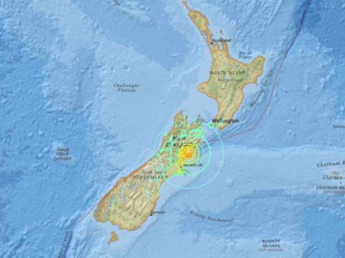 Nueva Zelanda emite alerta de tsunami tras terremoto de magnitud 7.4