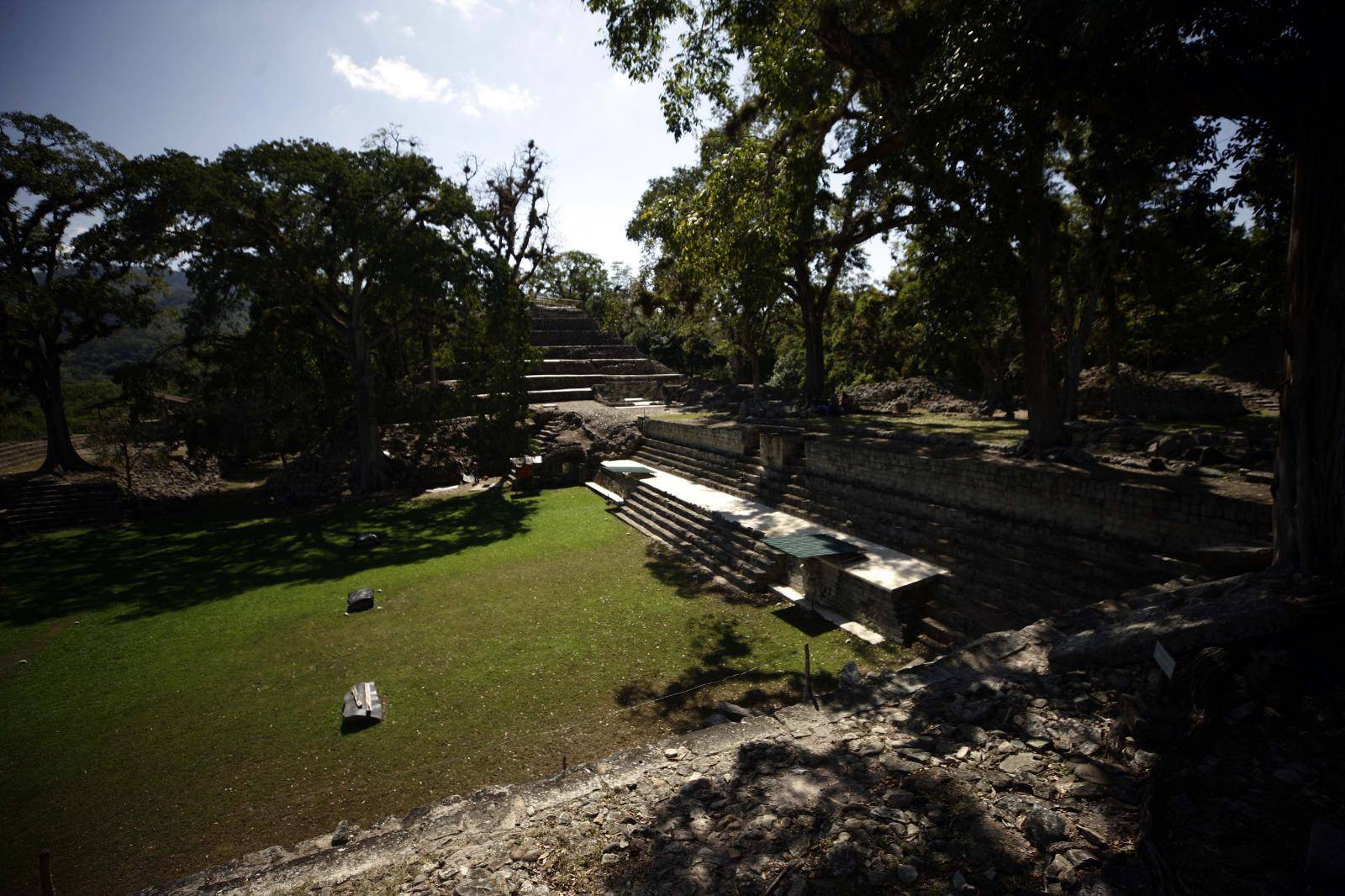 $!Las Ruinas de Copán es uno de los destinos preferidos de los turistas extranjeros, pero en Semana Santa llegan miles de hondureños a conocer de la cultura Maya.