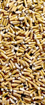 Transforma colillas de cigarro en ladrillos de construcción