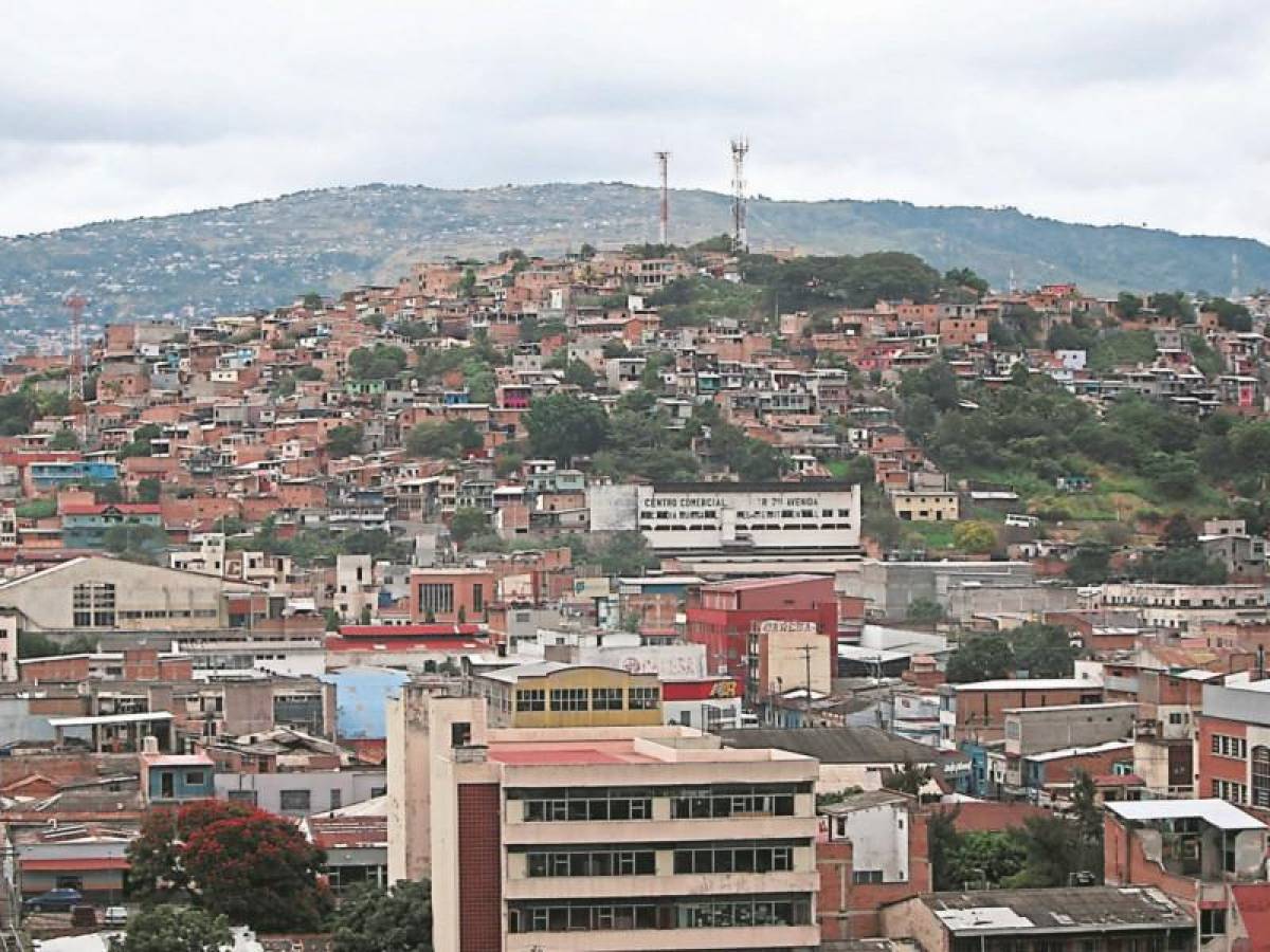 El barrio Bella Vista se ubica en Comayagüela y es visible desde varios puntos de la ciudad, como el mirador de El Birichiche.