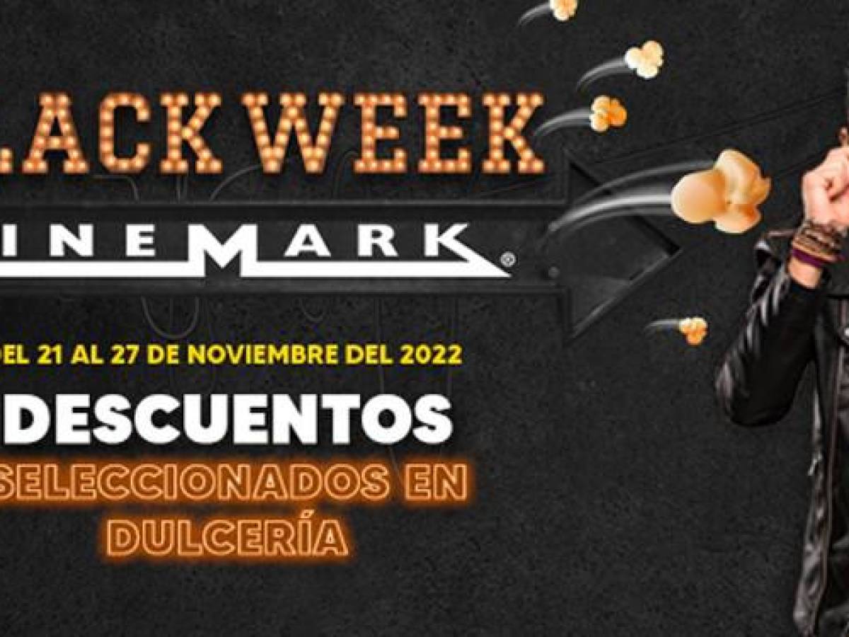 ¡Vuelve el Black Week a Cinemark!