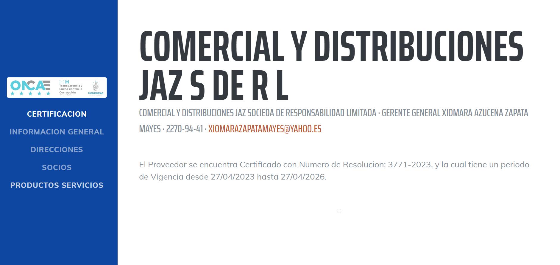 $!La papelería quedó certificada el 27 de abril del 2023, aunque desde febrero le vendía boletos de avión a Aduanas de Honduras