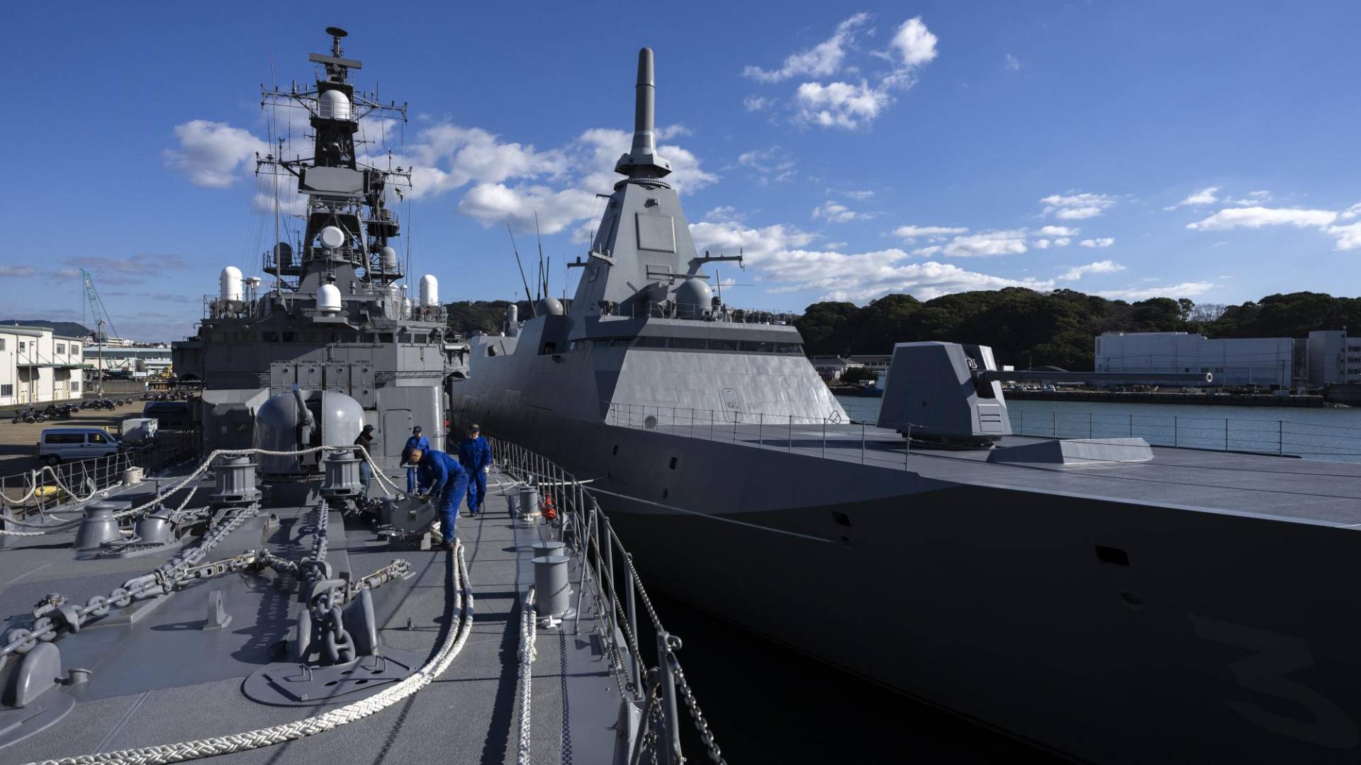 $!La fragata Noshiro opera con una tripulación que tiene dos tercios del tamaño que en modelos anteriores.