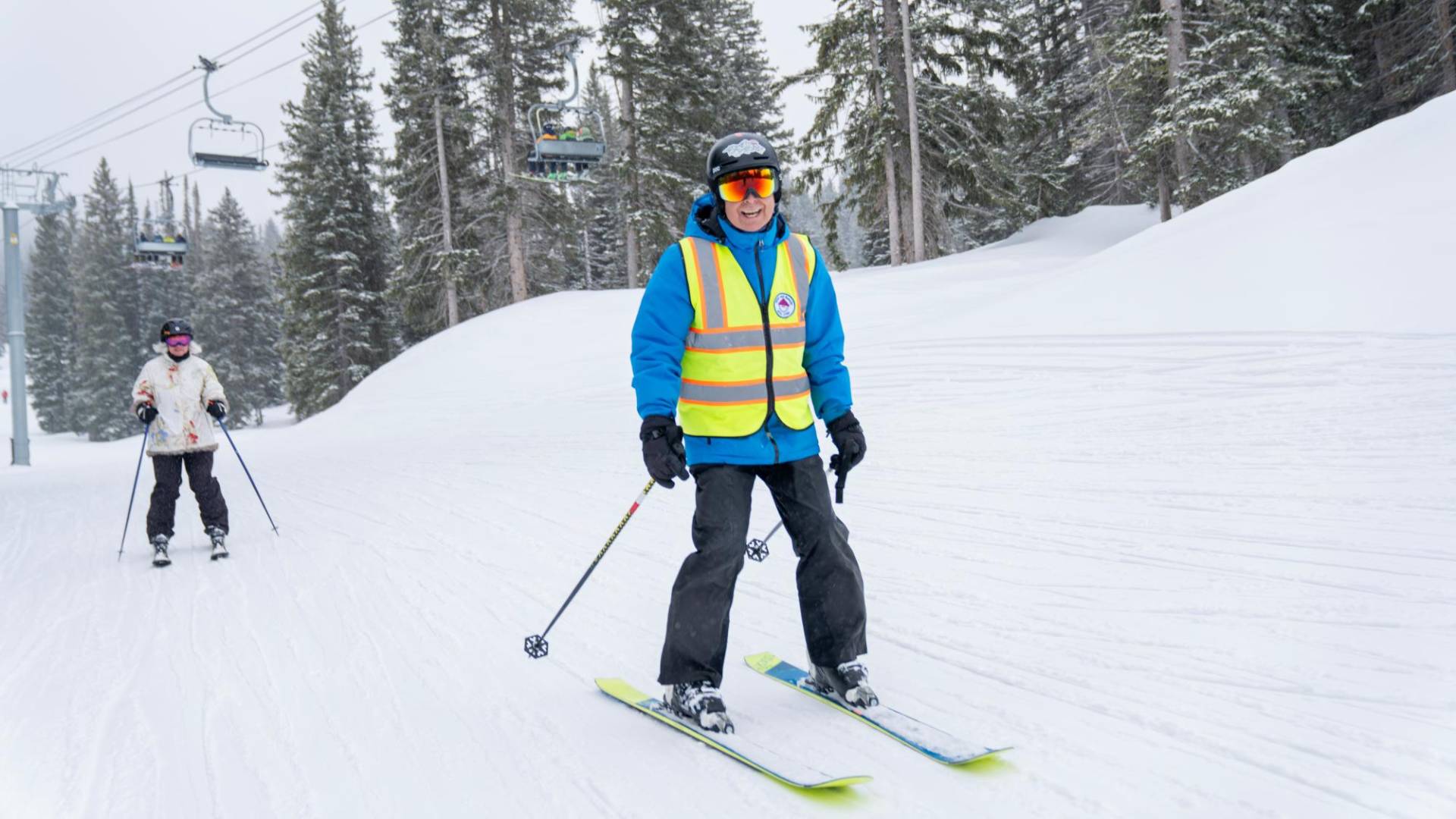 $!El Wild old Bunch exhorta a sus miembros a esquiar durante la semana, cuando las pistas están menos concurridas.
