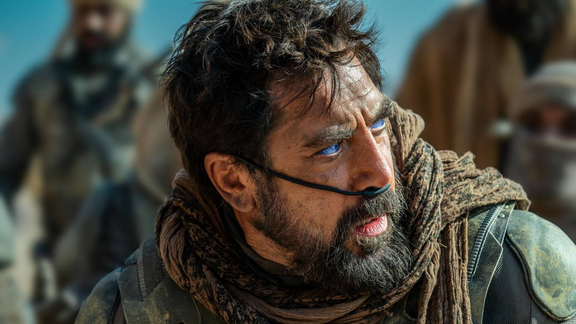 $!Javier Bardem como Stilgar, un fremen en “Dune: Parte Dos”, basada en la novela “Dune” de Frank Herbert.